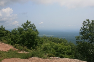 Looking east over the Hudson Valley from the Mountain House
