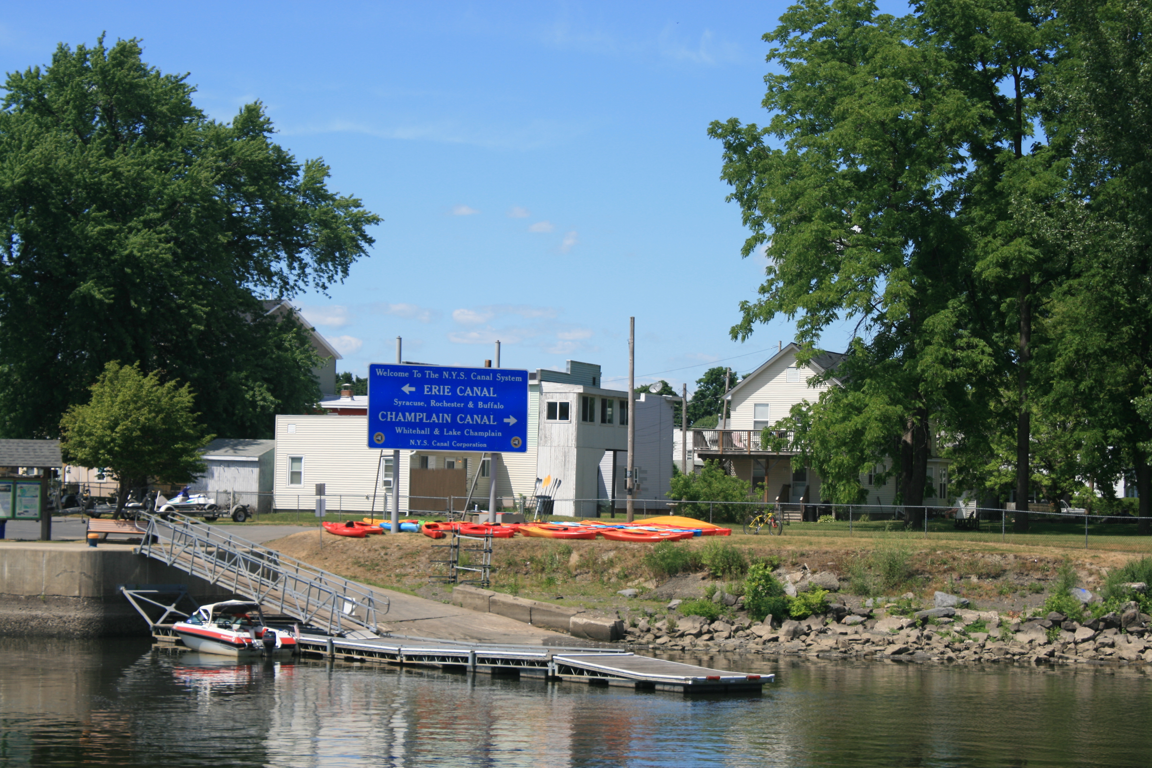 Start of the Erie Canal